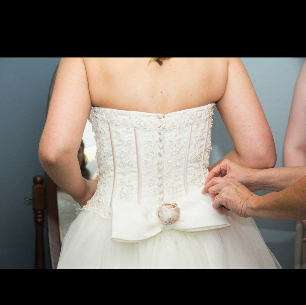 David's Bridal Wedding Gown
